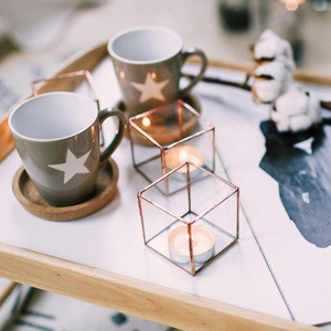 Porte-bougies votives en métal argenté, faits à la main, design exclusif, très traditionnels, modernes et luxueux, très demandés - Product Image 4