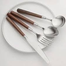 New Arrival Stainless Steel Cutlery <b>Set</b> Designer Handle Mirror Polish <b>Flatware</b> <b>Set</b> For Modern Dining - Product Image 3