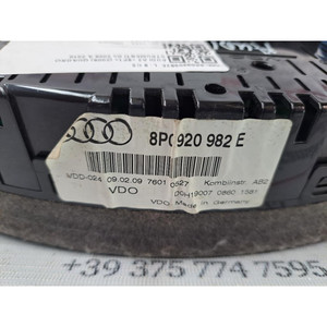 QUADRO TACHIGRAFO AUDI A3 Serie (8P1) 8P0920982E (08>12) - Product Image 6
