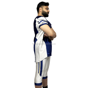 Uniforme de fútbol americano profesional de alto rendimiento cómodo duradero transpirable Jersey con pantalones de manga corta de talla grande - Product Image 3
