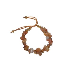 Handmade Adjustable Rope Gemstone <b>Bracelet</b> with Natural Healing Crystal Beads Perfect Jewelry Gift for All Occasions - Product Image 3