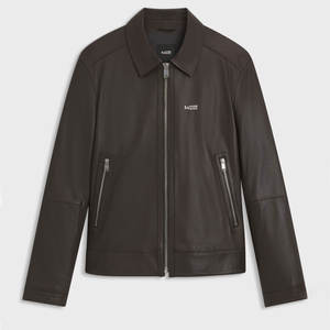 100% vestes en cuir véritable de haute qualité pour hommes/vestes en cuir pour hommes de marque privée personnalisées - Product Image 6