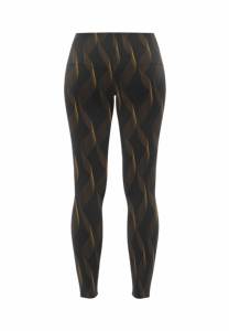 Pantalon de yoga givré Gym Leggings en tissu tricoté respirant avec logo - Product Image 2