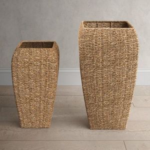 กระถางหวายสานสำหรับปลูกต้นไม้กลางแจ้งและในร่มดีไซน์ตามสั่งทำด้วยมือ - Product Image 5