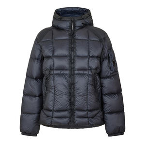 Chaqueta Acolchada Ligera con Capucha para Hombre, Abrigo Informal Impermeable y Cálido para Invierno con Mangas Abullonadas, Ideal para Uso Diario, en Venta - Product Image 4