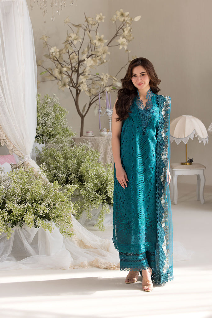 long sleeve feather dress Long Ashley Dress w. Feather Trim