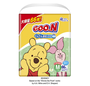 Goo.N Tamaño M Baby Pants Pañales 66 Piezas Hecho en Japón Pañal de algodón para pieles sensibles Venta al por mayor 2025 NUEVO - Product Image 1