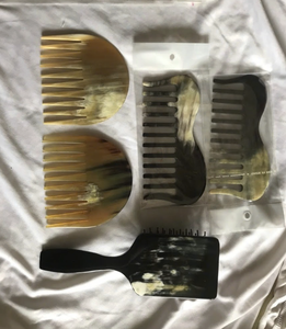 หวีเขาควายขัดเงาสำหรับดูแลหนวดและเส้นผมอุปกรณ์เสริมแฮนด์เมดทนทานผลิตในเวียดนาม - Product Image 3