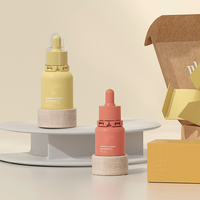 Sérums à la vitamine C Glow 20ml 30ml en flacon compte-gouttes avec couvercle sécurisé