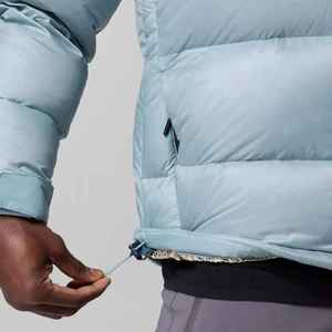 Oem Winter Warm Hooded Men'S Down Jacket Fashion Custom Logo <b>Bubble</b> <b>Coats</b> Plus Size Cropped Shiny Puffer Jackets For Men - Product Image 5