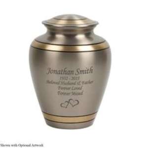 Premium Brass Cremation <b>Urns</b> With Velvet Storage Bags Included <b>for</b> Elegant protection and Presentation of <b>Ashes</b> - Product Image 3