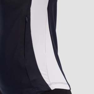 Heritage Navy Tennis <b>Jacket</b> for <b>Spring</b> Stand Collar Breathable Feature - Product Image 6
