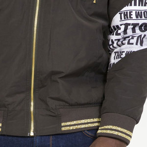 Blousons bombardiers confortables et légers blousons aviateur imprimés avec logo personnalisé et chaud pour l'hiver avec logo et logo pour hommes - Product Image 6