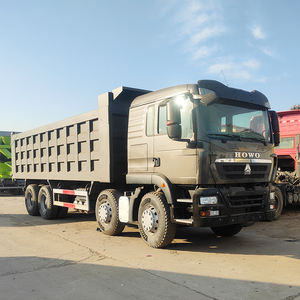 Camion à benne basculante minier de 80 tonnes, grand Sin otruk How o 8x4 articulé, poids lourd, 22 mètres cubes, camion à benne basculante diesel - Product Image 6