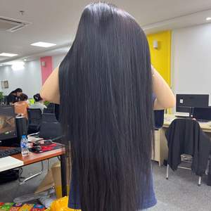 Vente en gros d'extensions de cheveux vierges 100% de haute qualité, grand stock de cheveux raides, cheveux bruts vietnamiens - Product Image 1