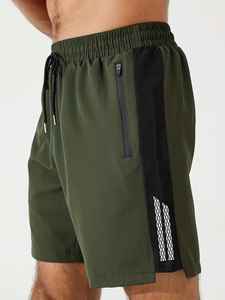 Pantalones Cortos Deportivos de Camuflaje Personalizados para Hombre |   Pantalones Cortos Deportivos Transpirables de Poliéster para Gimnasio, Correr, Entrenamiento y Uso Casual - Product Image 5