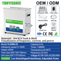33kHz Industrial-grade Commercial Electric Ultrasonic Cleaner Power Sweep Function Laboratory Glassware PCB Components CE New