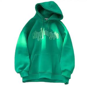 Sudadera con capucha extragrande con estampado de logotipo personalizado para hombre, Material polar de algodón 100% de alta calidad, peso ligero, recién llegado, temporada de invierno - Product Image 3