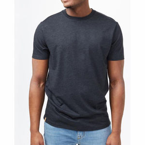 Camiseta de algodón con impresión personalizada para hombre, camisetas lisas de estilo informal para gimnasio, servicio OEM para hombre, último diseño 2026 - Product Image 1