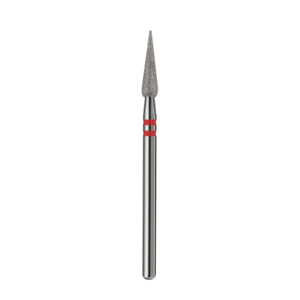 ดอกสว่านเจียรเล็บ OEM Diamond Drop รุ่น Formula Profi ขนาด 3.0 มม. สีแดง - Product Image 4