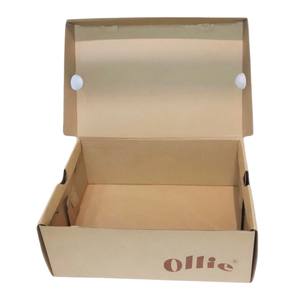 Caja de papel corrugado personalizada ecológica de alta calidad al por mayor, materiales reciclados, impresión flexográfica para embalaje de ropa - Product Image 1