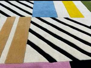 พรมขนสัตว์แบบโมเดิร์นปรับแต่งได้ทำมือเป็นกระจุกสำหรับห้องนั่งเล่นห้องนอนทำด้วยมือปูพรมขนาดตัวเลือกสีสำหรับสวดมนต์ออกกำลังกาย - Product Image 3