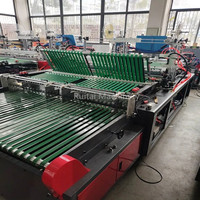 Voll automatische kompost ierbare PE-Kunststoff verpackung Express-Beutel herstellung Maschinen umschlag Versand Kuriert aschen mit Klebeband