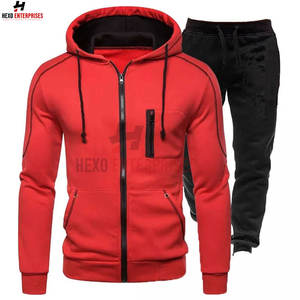 Survêtement d'hiver pour hommes de haute qualité Sublimation personnalisé respirant 100% coton Anti-Uv léger Slim Fit Offre Spéciale - Product Image 2