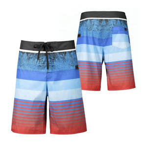 Shorts décontractés pour hommes avec impression par sublimation graphique personnalisée, 100% polyester/coton, maille - Product Image 3