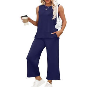 Casual Crop TopTracksuit Mujer Deportes 2 piezas Conjunto Sudaderas Pullover Sudaderas con capucha Traje Mujer Trajes de chándal Conjuntos - Product Image 6