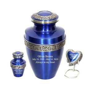 Urne de crémation en frêne de la marine Une belle urne pour un homme femme Peut être gravé Inventaire dans la fabrication d'un éclat incroyable - Product Image 2