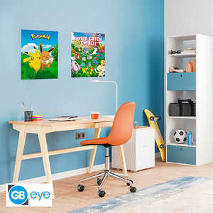 Ensemble de 2 affiches Chibi Pokémon pour les célébrations d'anniversaire ! - Product Image 4