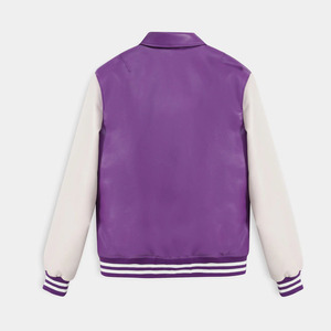 Chaqueta Universitaria de Béisbol para Hombre, Personalizada OEM, de Alta Calidad, Estilo Vintage de Invierno y Otoño, Estilo Urbano con Bordado de Chenilla - Product Image 5