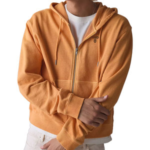 Sweats à capuche avec logo et design personnalisés pour hommes Sweats à capuche en coton mélangé respirants personnalisés Basics pour hommes à vendre Fabriqué au Pakistan - Product Image 1