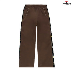 Top Trending Street Wear Pantalones de chándal Pantalones cargo Pantalones acampanados Pantalones de hombre de diseño personalizado con bolsillo - Product Image 5