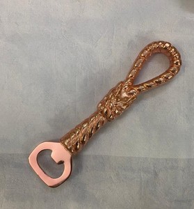 AK Brass Unique Shape <b>Metal</b> <b>Bottle</b> Opener In Copper Finished Modern Style Opener For Kitchenware Accessories / Barware - Product Image 1