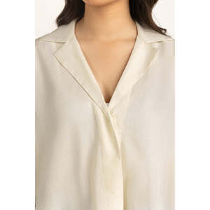 Camisas Casuales de Lino con Corte Regular y Estilo Sencillo WM-CS-SS25-425 - Product Image 1