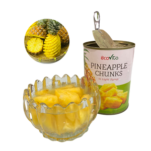 Vietnam Factory Special Offer Top Selling Canned <b>Pineapple</b> Chunks in <b>Light</b> Syrup Customized Packaging - Product Image 1