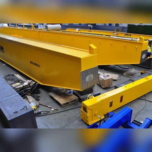 رافعة علوي صناعية عالية الجودة من نوع العارضة المزدوجة سعة 30 إلى 40 طن من الفولاذ الطري - Product Image 5