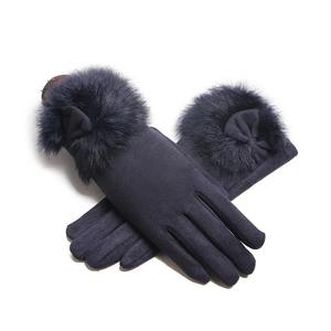 Vente en gros de gants chauds d'hiver en cuir souple pour femmes à la mode au meilleur prix Offre Spéciale fabrication de gants de mode - Product Image 1