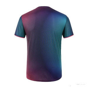 เสื้อฟุตบอลราคาดีที่สุดใหม่ล่าสุดสำหรับทีมชายหญิง ชุดกีฬา เสื้อฟุตบอลผู้ใหญ่ สีพื้น บริการ OEM คุณภาพดีมีสไตล์ - Product Image 2