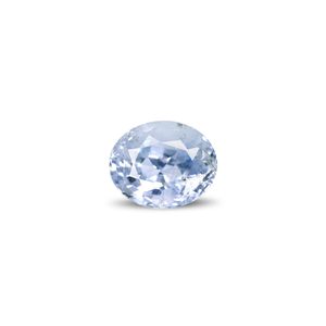 Zafiro Azul de 3.07 Quilates, Gema Natural Facetada de Corte Ovalado, Ónix, Aguamarina, Ópalo, Jade, Gemas en Forma de Pera de 8 mm de Altura - Product Image 1