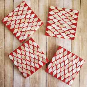 Posavasos de Resina con Incrustaciones de Nácar de Diseño Real, Hechos a Mano, Ecológicos, Tapetes y Almohadillas para Mesa, Posavasos de Calidad de Exportación - Product Image 6