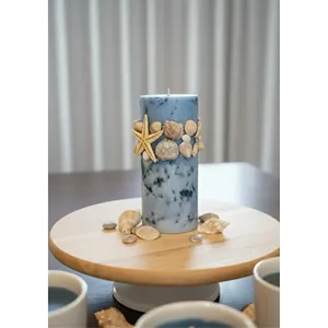 <b>Paraffin</b> Scented Ocean Starfish Home Decorative Candle - Product Image 3