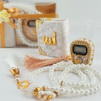 Set Hadiah Mini Quran Zikrmatic Tasbeeh, Set Penghitung Tasbeeh Digital untuk Muslim, Hadiah Pernikahan Islami & Idul Fitri Terlaris 2025