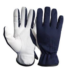 Guantes de montaje de cuero de grano de vaca de dedo completo XL Diseño antideslizante Funciones de soldadura de seguridad personalizadas Compatibilidad de pantalla táctil - Product Image 3