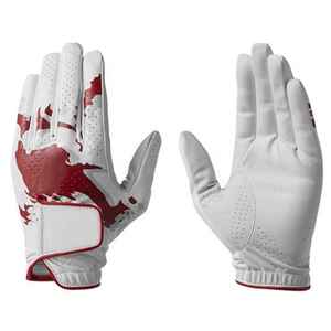 Guantes de golf de mano izquierda para todo tipo de clima hechos a medida para hombres Guantes de piel de oveja lavables de verano con logotipo personalizado para deportes - Product Image 1