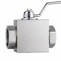 Vanne à bille haute pression YJZQ-J10W J15W J20W J25W J32W J40W J50W pour système d'huile hydraulique