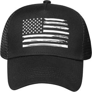 New Design High Quality Custom <b>Trucker</b> Black Hats Custom Hats with logo Designer Hats - Product Image 1