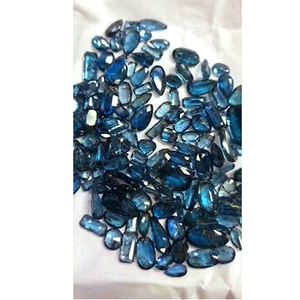 ไคยาไนต์สีน้ำเงินธรรมชาติ 154 ชิ้น ขนาด 5 มม. ถึง 17 มม. รูปทรงแปดเหลี่ยม รูปไข่ เจียระไนแบบเพียร์ น้ำหนักรวม 297 กะรัต ขายส่ง Iroc คุณภาพสูง ราคา 268 ดอลลาร์สหรัฐ - Product Image 1